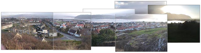 My first panorama of Deganwy and Conwy
180 degree view